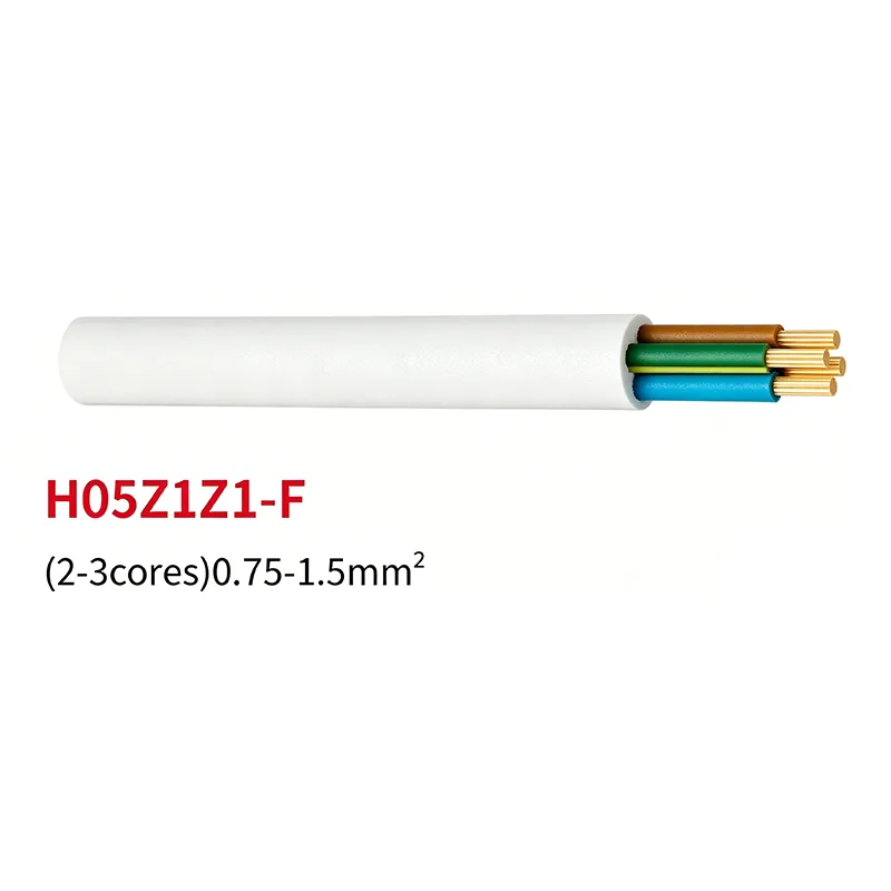 EU-standard lavrøyk null halogenkabler